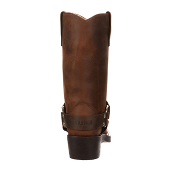 Durango Men's Brown Oiled Leather Harness Boot #4