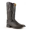 Ferrini Men's Colt Full Quill Ostrich Square Toe Boots - Black