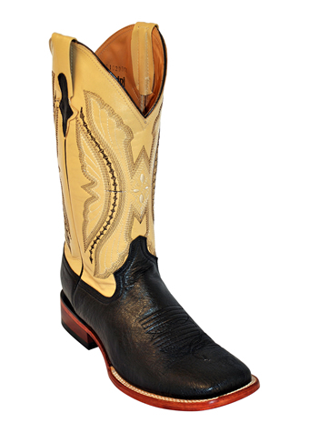 yellow ostrich boots