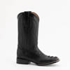 Ferrini Men's Dakota Genuine Caiman Square Toe Western Boots - Black