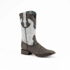 Ferrini Men's Acero Elephant Print Square Toe Boots - Black