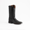 Ferrini Men's Genuine Caiman Belly Square Toe Western Boots - Black