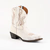 Ferrini Ladies Molly Ankle Zip Boot - Distressed White
