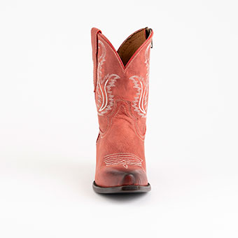 Ferrini Ladies Molly Ankle Zip Boot - Red #3