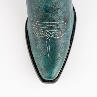 Ferrini Ladies Molly Ankle Zip Boot - Teal #5