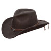 Jack Daniel's JD03-33 Crushable Wool Hat - Brown