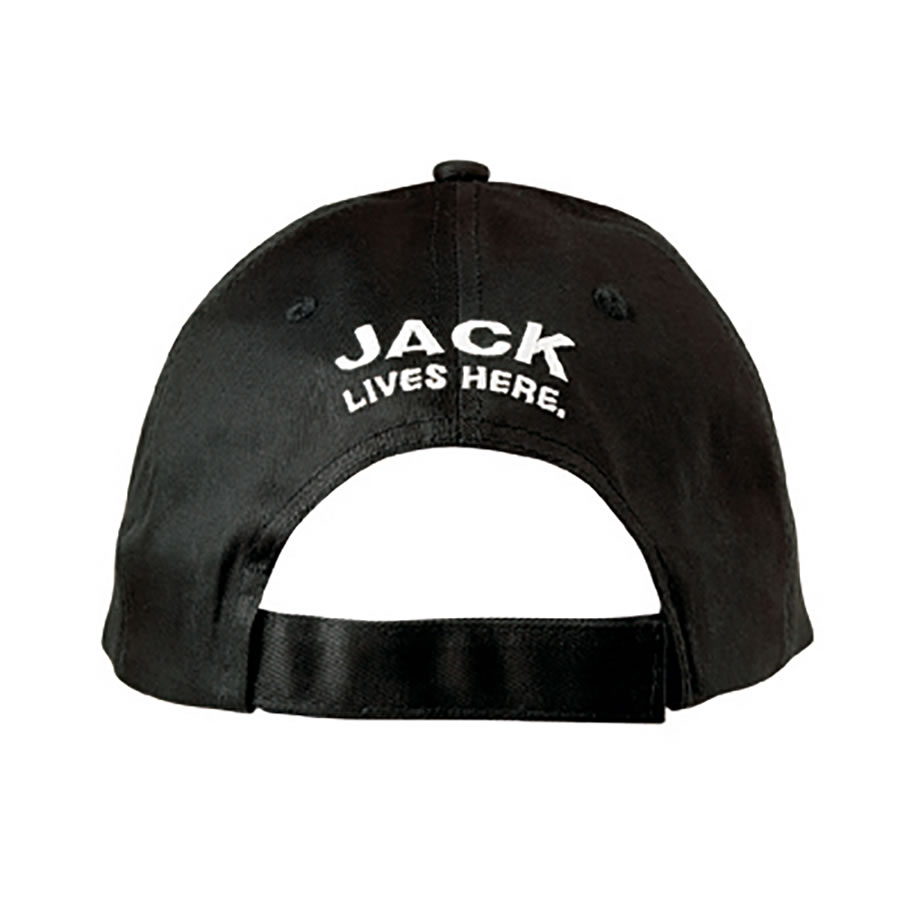 Jack Daniel's Old No 7 Brand Ball Cap w/Velcro - Black #2