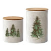 Scenery Tree 2-Piece Canister Set