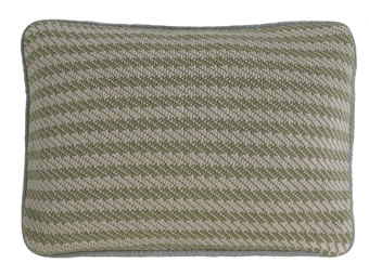 Arlington Herringbone Knitted Pillow