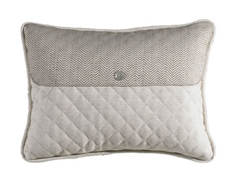 Fairfield Quilted Linen Envelope Pillow