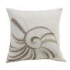 Newport Embroidery Pillow - Off-White