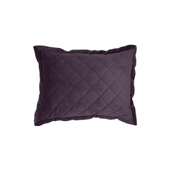 Velvet Diamond Quilted Boudoir Pillow - 6 Colors #6