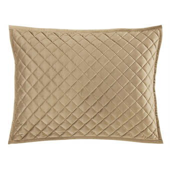 Velvet Diamond Quilted Pillow Shams - 6 Colors #2