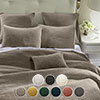 Stonewashed Cotton Velvet Quilt Set - 9 Colors