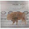 Free Spirit Aztec Buffalo Canvas Southwestern Wall Art