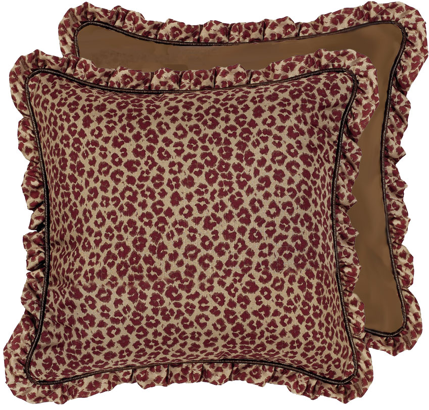 Pungo Ridge Austin Leopard Print Euro Sham, Pillowcases & Shams, WS4068E2