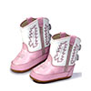 Old West Infants Poppets - Pink/White