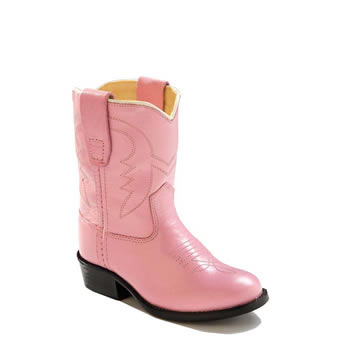 Old West Toddler's Western Boots - Pink