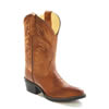 Old West Children's J Toe Western Boots - Tan Canyon