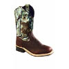 Old West Children's Goodyear Welted Boots - Brown/Camo