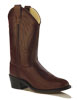 Old West Youth's Western Boots - Antique Brown