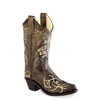 Old West Children's Fashion Wear Boots - Vintage Charcoal