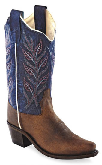 Old West Children's Fashion Western Boots - Brown