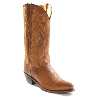 Old West Men's Cowboy Fashion Wear Boots - Tan Canyon