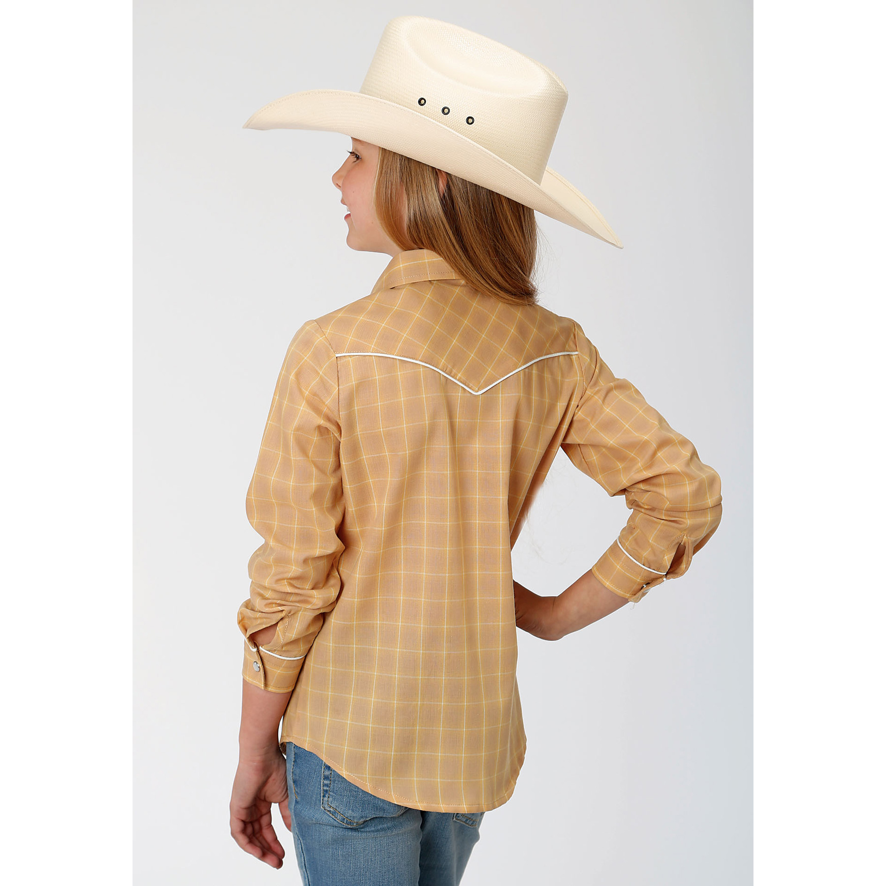 child plaid western shirt