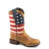 Roper Kid's Patriotism Square Toe Boots