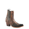 Stetson Ladies Cici Snip Toe Shorty Boots - Brown