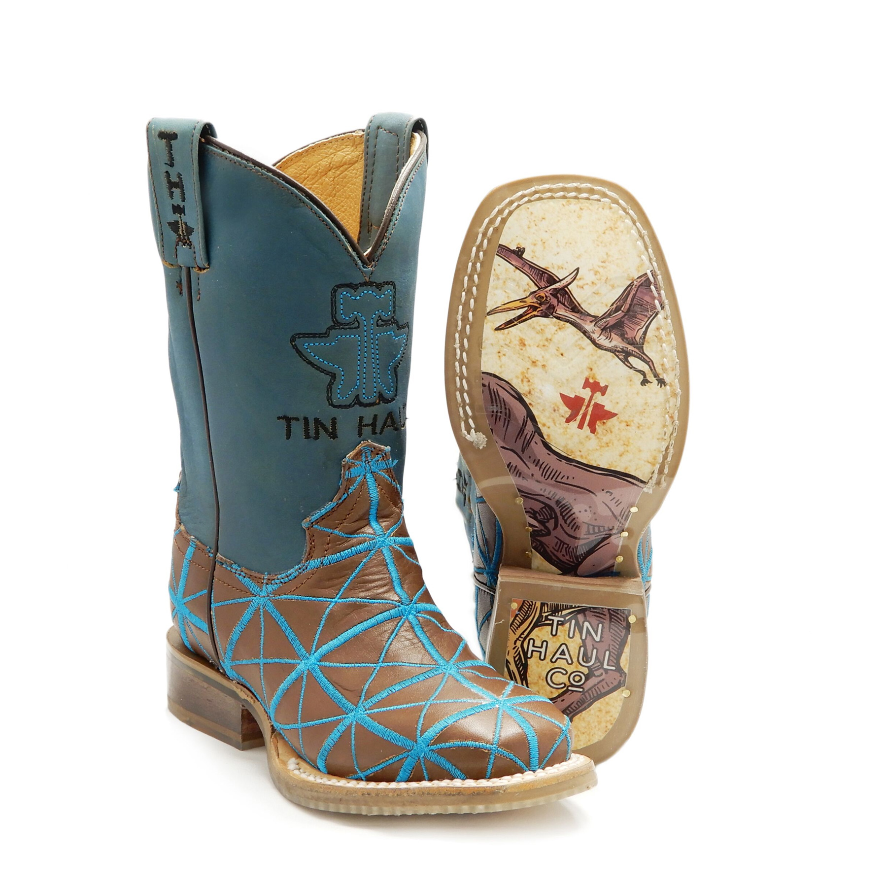 Fossil Fuel Sole, Kids Tin Haul Boots 