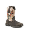 Roper Toddler's Vintage Rodeo Square Toe Boots