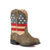 Roper Toddler's Patriot Western Boots w/Lights