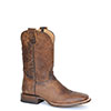 Roper Men's Snake Eyes Rider Concealed Carry Boots w/Hybrid Sole - Waxy Tan
