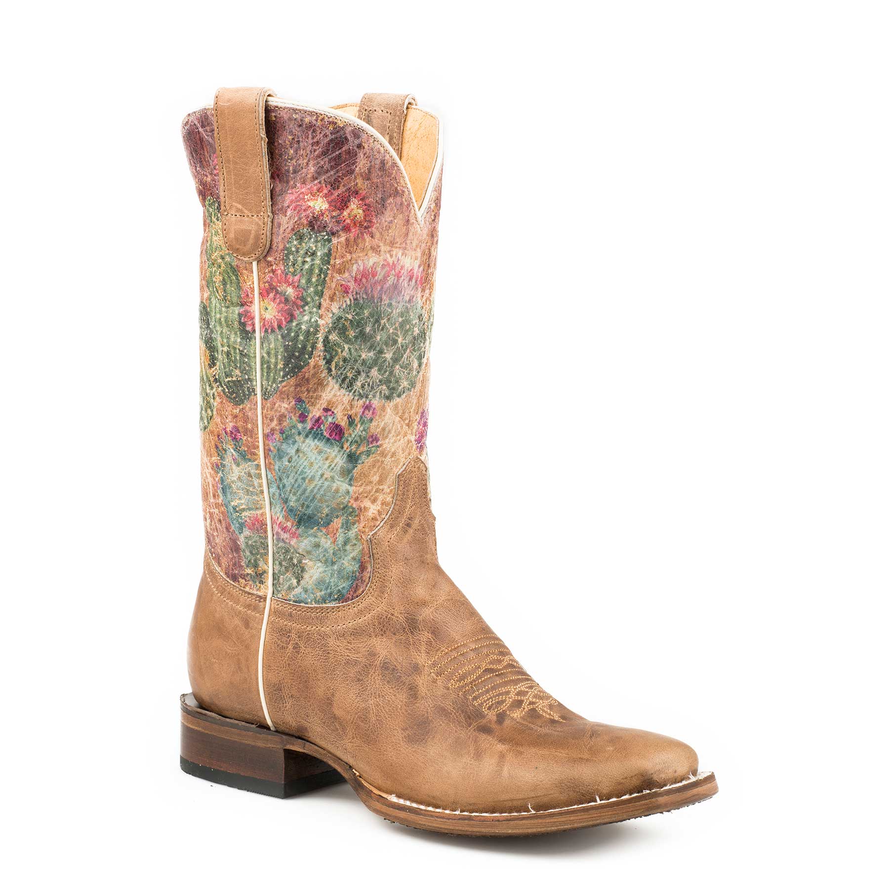 Pungo Ridge Roper Ladies Prickly Concealed Carry System Boots Waxy