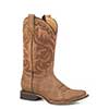Roper Ladies Lulu Concealed Carry System Boots - Oiled Tan