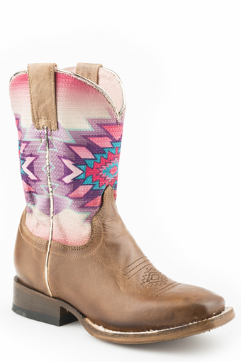 Roper Youth's Mayan Square Toe Boots