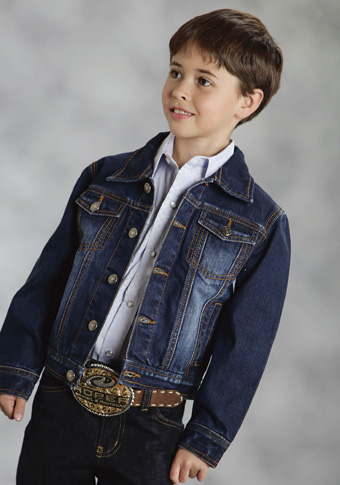 Roper Kid's Rangewear Jean Jacket