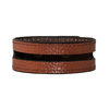 Stetson Leather Cutout Bracelet - Brown