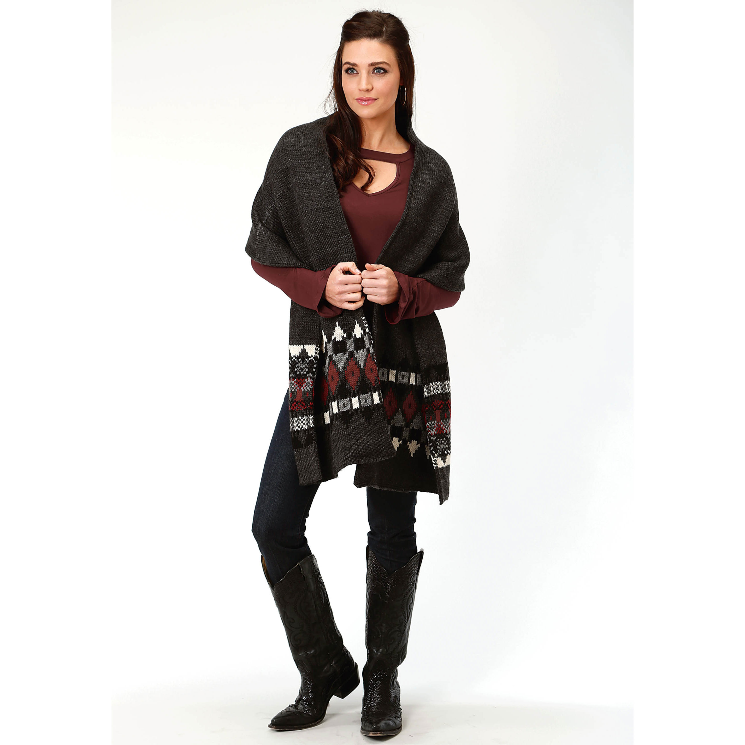stetson aztec sweater
