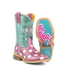Tin Haul Kids Little Miss Dotty Boots w/Horse A Dot Sole