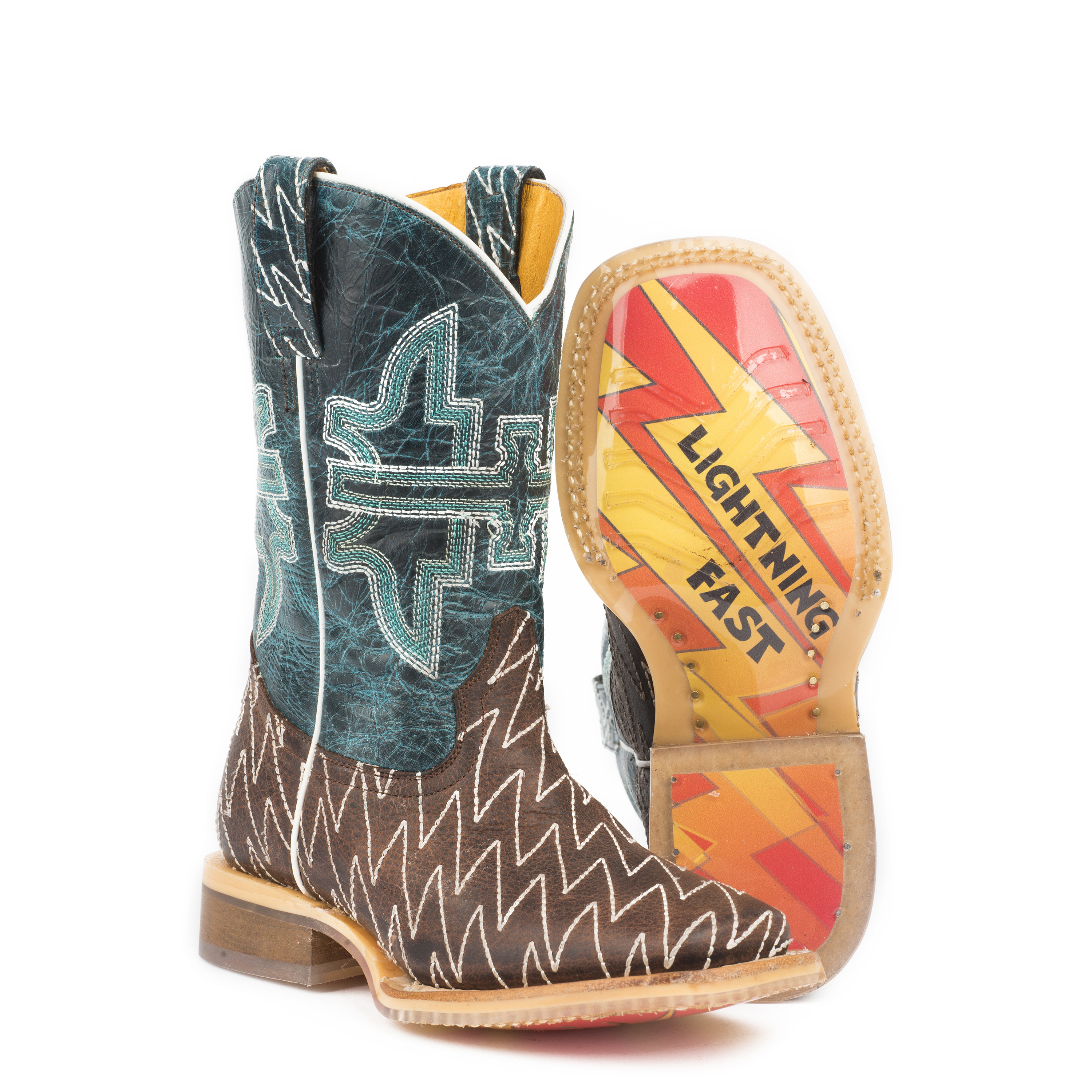 Pungo Ridge Tin Haul Kids Thunderbolt Boots w/Lightning Fast Sole