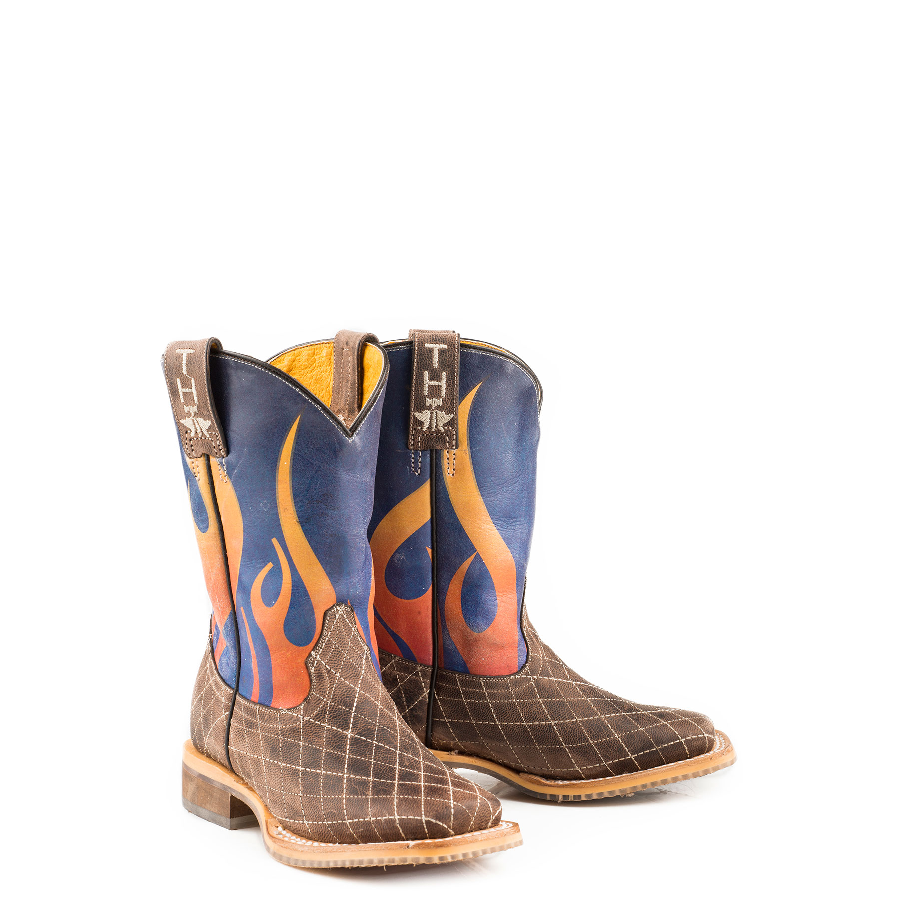 Pungo Ridge Tin Haul Kids Blaze Boots w/Monster Truck Sole, Kids Tin