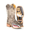 Tin Haul Men's Toastin' A Gnarly Shark Boots w/Beer Girl Sole