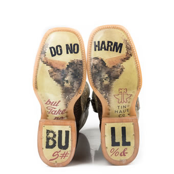 Tin Haul Men's Take No Bull Boots w/Do No Harm Sole #2
