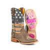Tin Haul Ladies American Woman Boots w/Shoot Like A Girl Sole