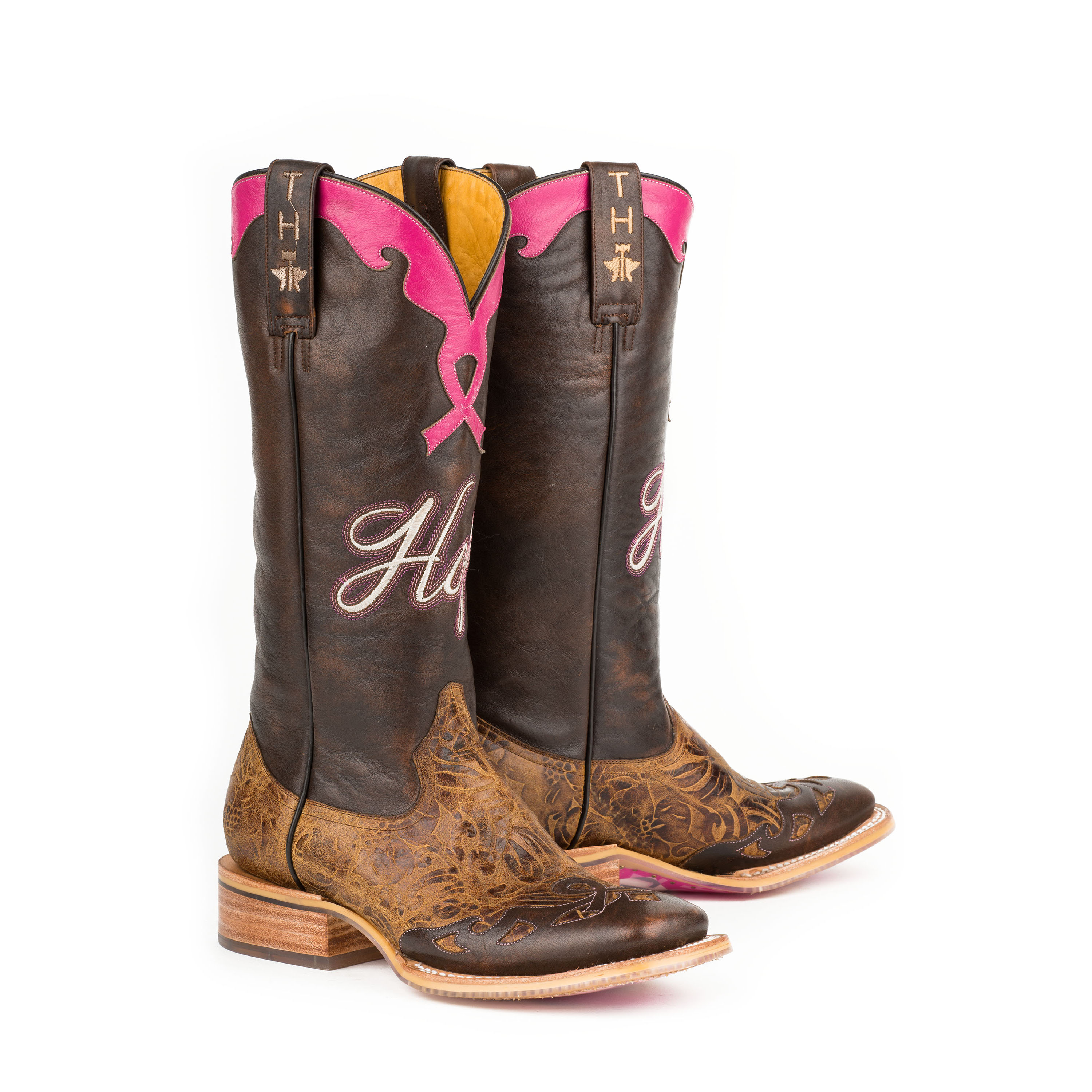 tin haul breast cancer boots