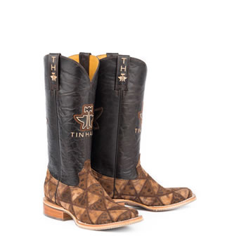 Tin Haul Ladies Wild Thing Boots w/Cheetah Sole #3