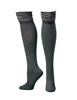 Blazin' Roxx Knee High Fashion Boot Socks - Grey